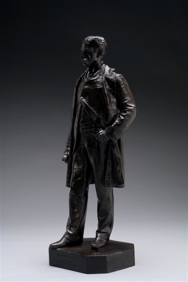 Henry Baldwin Hyde by John Quincy Adams Ward, 1901, bronze, from the National Portrait Gallery - NPG-NPG 75 42Hydev4 int