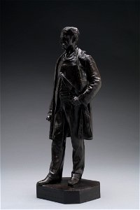 Henry Baldwin Hyde by John Quincy Adams Ward, 1901, bronze, from the National Portrait Gallery - NPG-NPG 75 42Hydev4 int