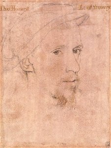 Henry Howard, Earl of Surrey by follower of Hans Holbein the Younger