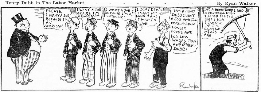 Henry Dubb in the Labor Market