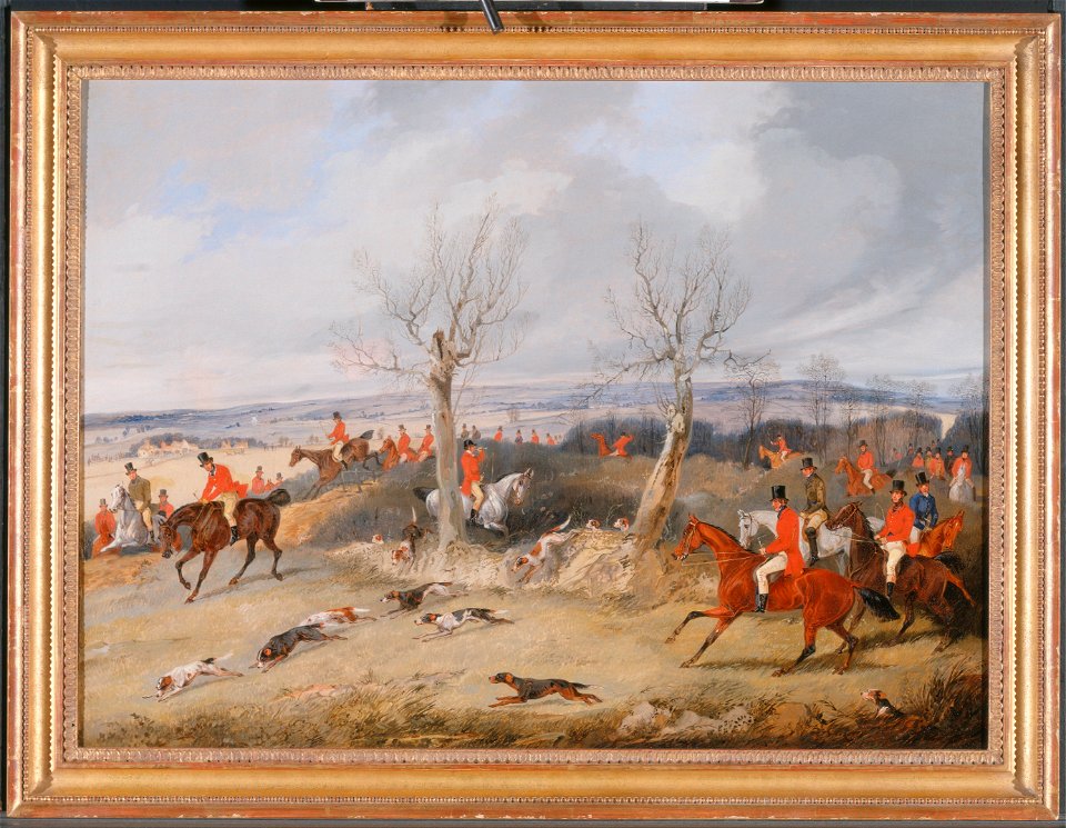 Henry Thomas Alken - Hunting Scene- In Full Cry - Google Art Project