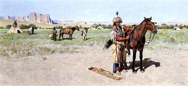Henry Farney Saddling Up