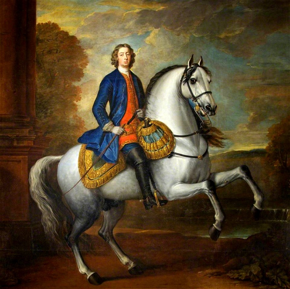 Henry Hoare II (1705–1785), on Horseback NTI STO 732232