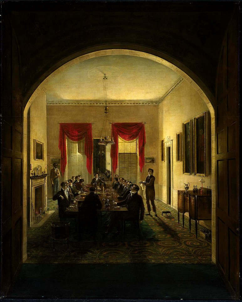 Henry Sargent - The Dinner Party - 19.13 - Museum of Fine Arts