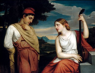 Henry Peters Gray - The Greek Lovers - 02.7.2 - Metropolitan Museum of Art