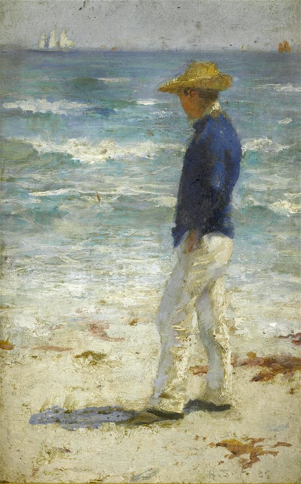Henry Scott Tuke - Looking out to sea