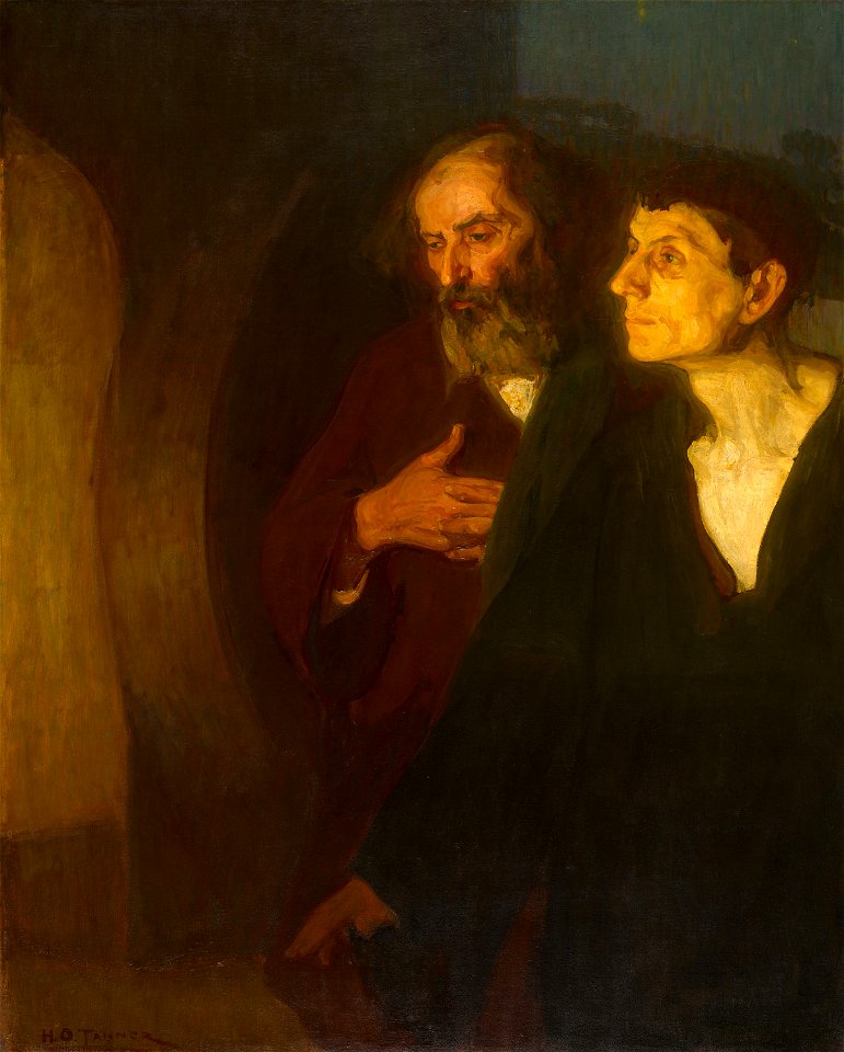 Henry Ossawa Tanner - The Two Disciples at the Tomb - 1906.300 - Art Institute of Chicago