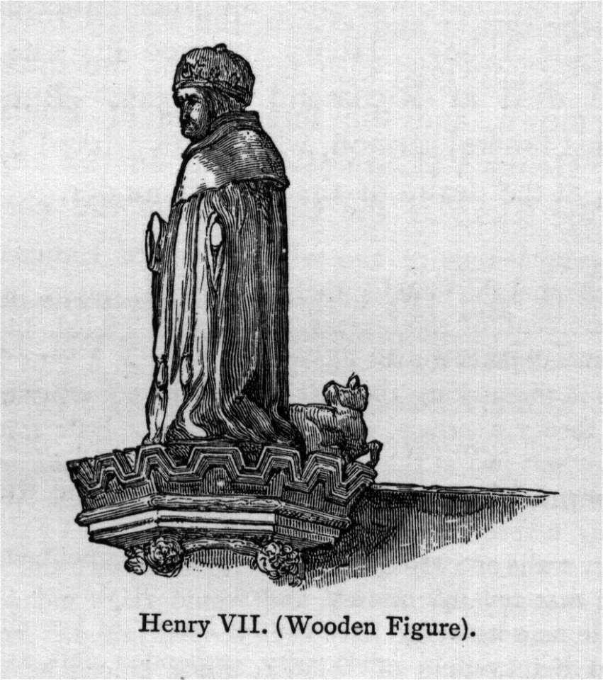 Henry VII. (Wooden Figure) - Walks in London, Augustus Hare, 1878