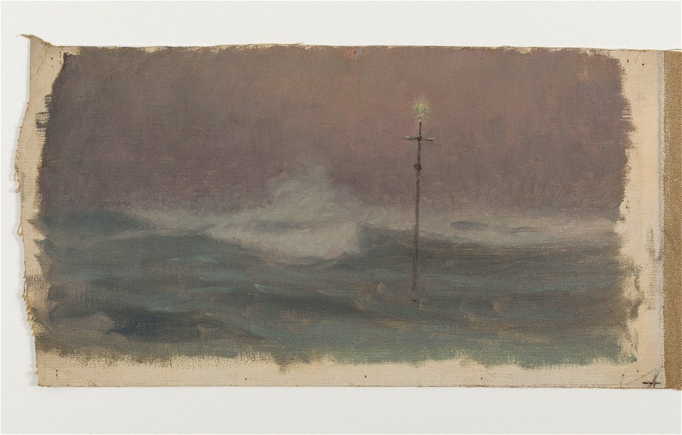 Henry Brokman - Croix et vague, Bretagne - PPP3653 - Musée des Beaux-Arts de la ville de Paris
