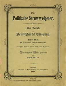 Henry Ritter - Titelblatt des Politischen Struwwelpeter