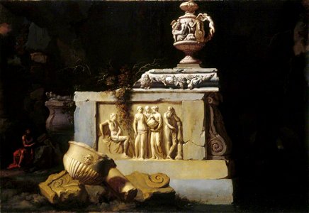 Henry Ferguson (before 1655-1730) - Capriccio of Classical Ruins - 1140280 - National Trust