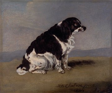 Henry Bernard Chalon - The Duchess of York's Spaniel - Google Art Project. Free illustration for personal and commercial use.