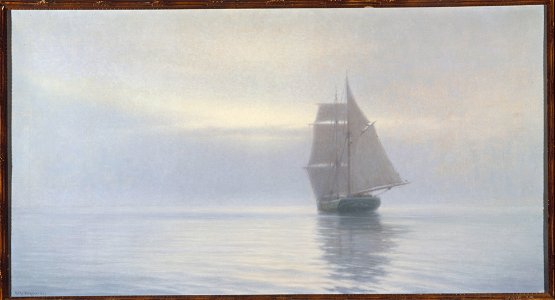 Henry Brokman - L'Alda dans une calme symphonie grise - PPP3641 - Musée des Beaux-Arts de la ville de Paris