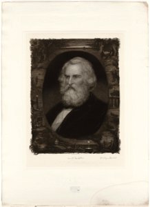 Henry W. Longfellow, 1881. William Edgar Marshall; Publisher, George Barrie. 2004.222