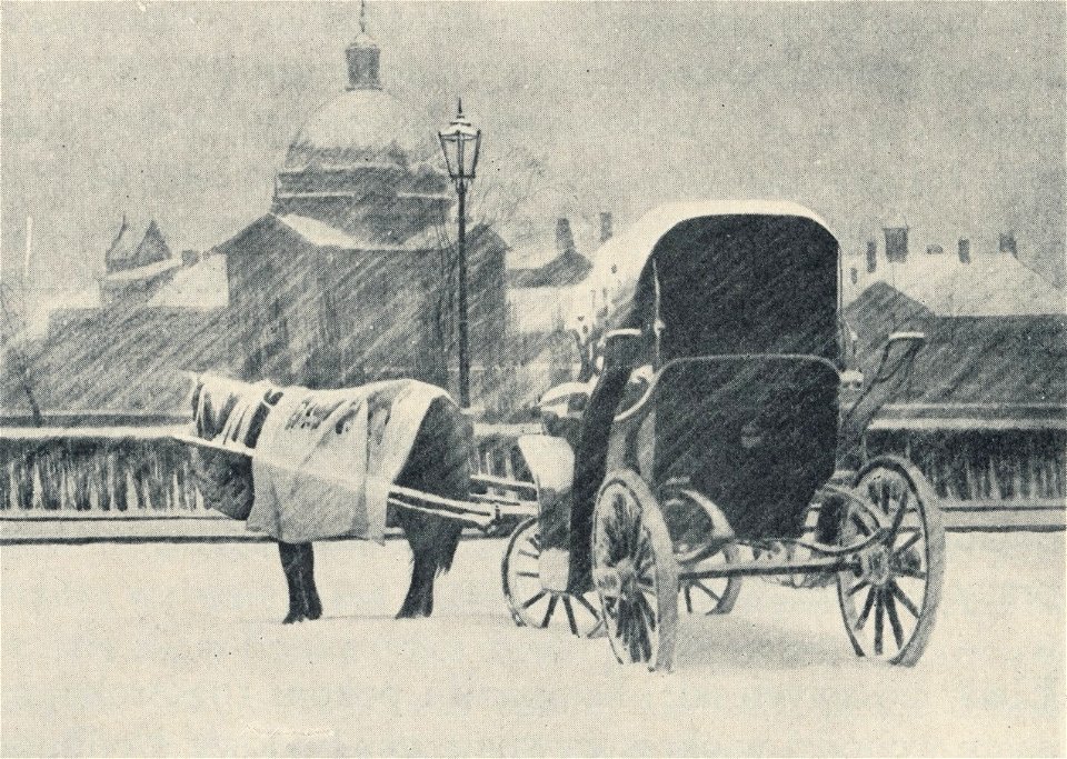Henryk Grombecki Polish painter (1883-1933) A Cab, painting of 1919, illustr. No.22, p.43