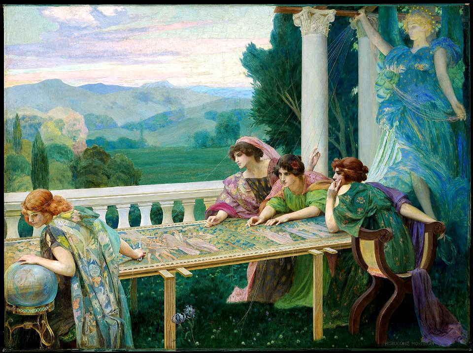 Henry Siddons Mowbray - Le Destin - 1979.39 - Museum of Fine Arts