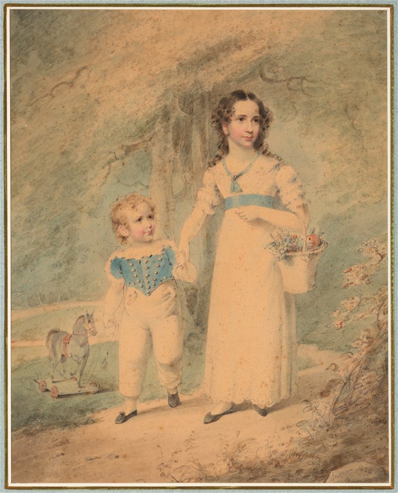 Henry Inman - Children in the Park - 55.84 - Detroit Institute of Arts