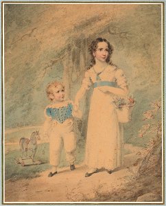 Henry Inman - Children in the Park - 55.84 - Detroit Institute of Arts
