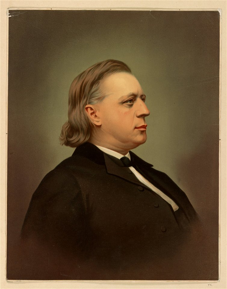 Henry Ward Beecher - from a photograph by Rockwood & Co. of New York. LCCN2013646717