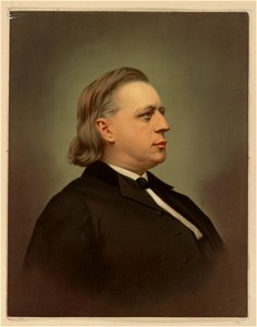 Henry Ward Beecher - from a photograph by Rockwood & Co. of New York. LCCN2013646717