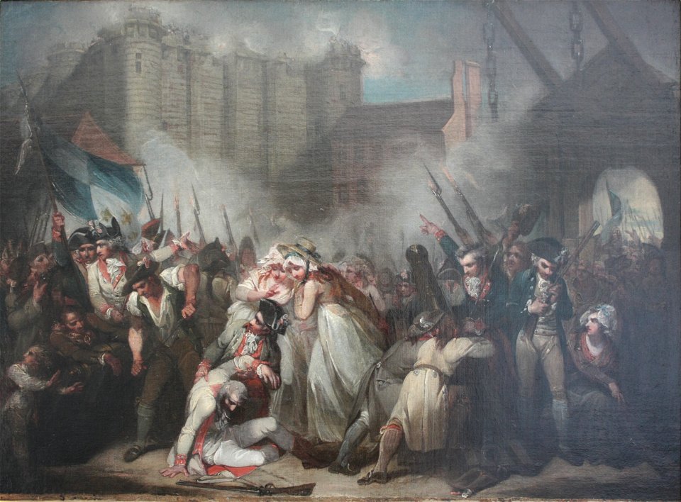 Henry Singleton - Prise de la Bastille