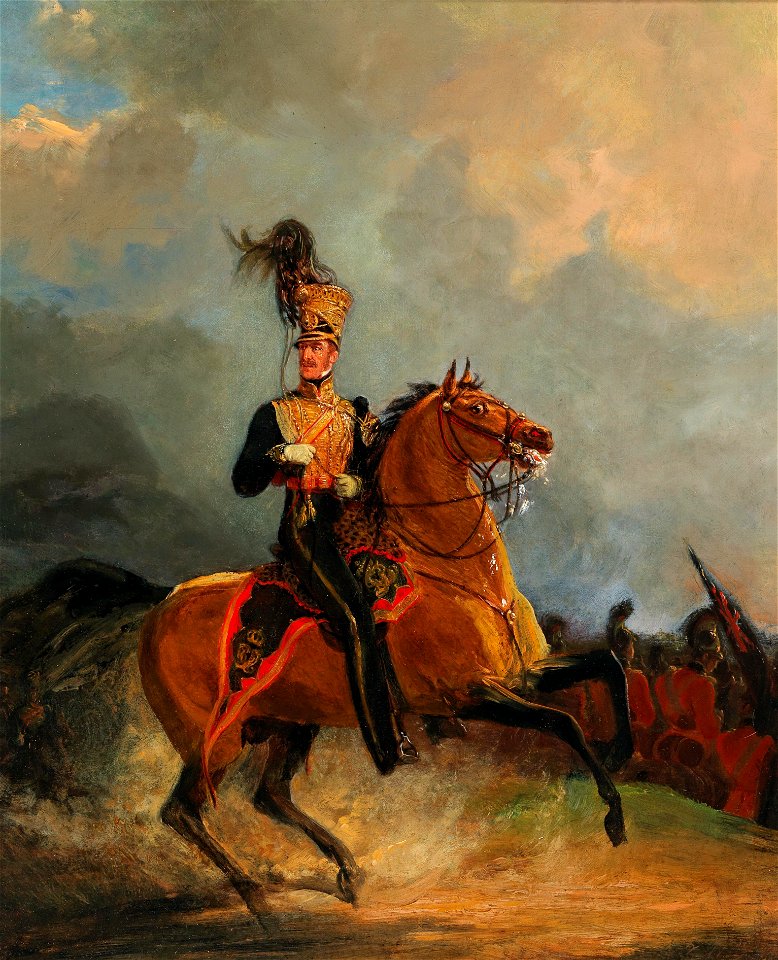 Henry William Paget, Lord Uxbridge, by Jan Willem Pieneman