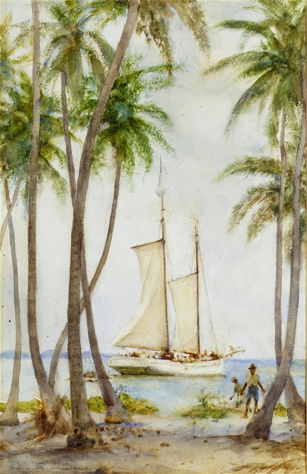 Henry Scott Tuke - Tobacco Caye. Brit. Honduras