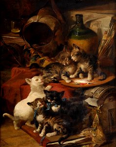 Henry Weekes Katzenbande
