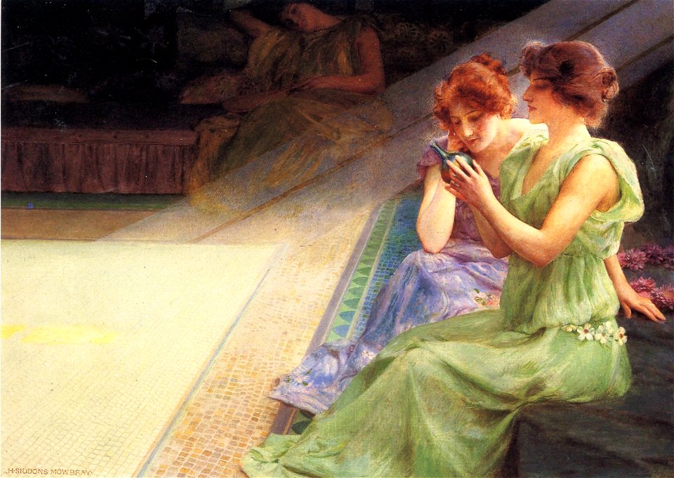 Henry Siddons Mowbray (1858-1928)-Iridescence