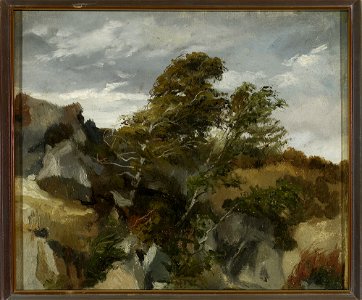 Henryk Rodakowski - Landscape from Bortniki at the Dniester River - MP 3316 - National Museum in Warsaw