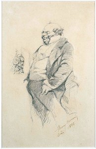 Henry Monnier - French Man - Google Art Project