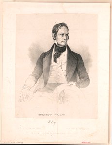 Henry Clay - A. Gibert del. from a daguerreotype by P. Haas ; lith. and published by P. Haas, Washington City. LCCN2013645246