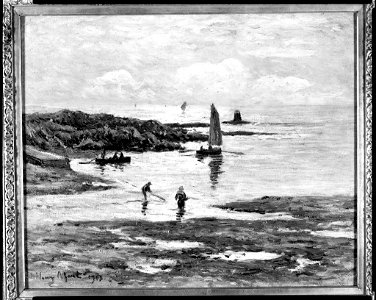 Henry Moret - Shrimp Fishermen - 1949.121 - Harvard Art Museums