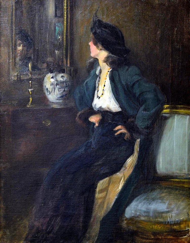 Henry Woodbridge Parton - The Mirror - 1917.27.1 - Reading Public Museum