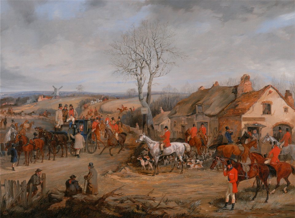 Henry Thomas Alken - Hunting Scene- The Meet - Google Art Project