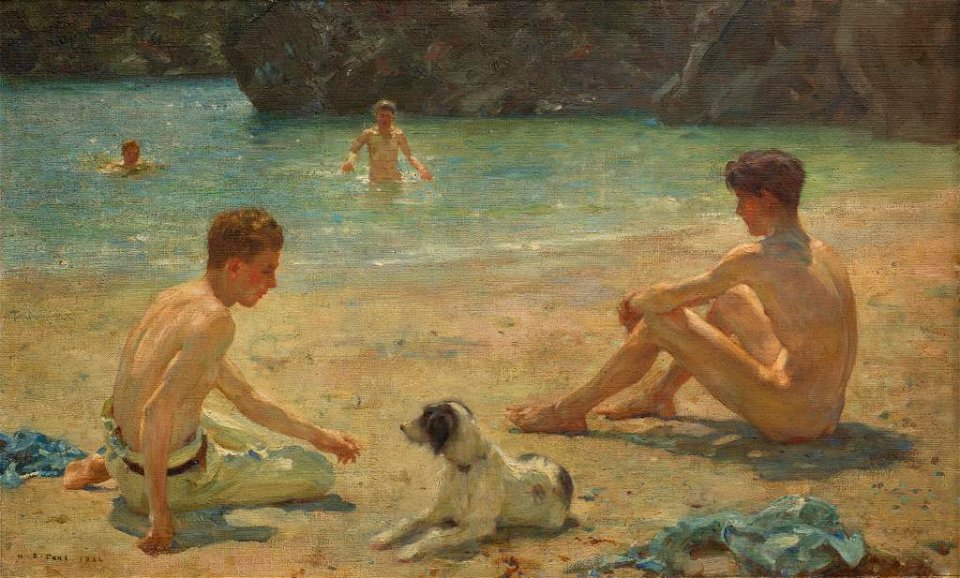 Henry Tuke - Companions - 1924-6 - Auckland Art Gallery