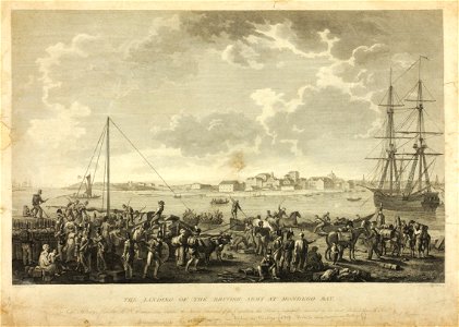 Henry L'Evêque e John Vendramini - Desembarque do exército britânico na baía de Mondego