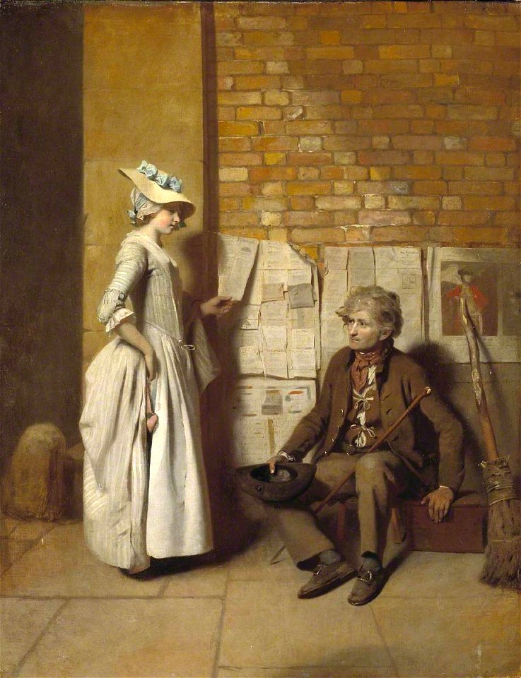 Henry Walton (1746-1813) - A Girl Buying a Ballad - T07594 - Tate