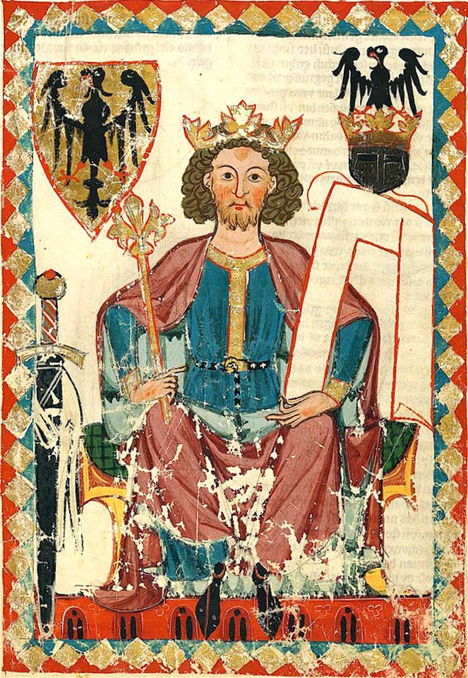 Henry VI, Holy Roman Emperor, Codex Manesse, ~1305-15 (34178450532)