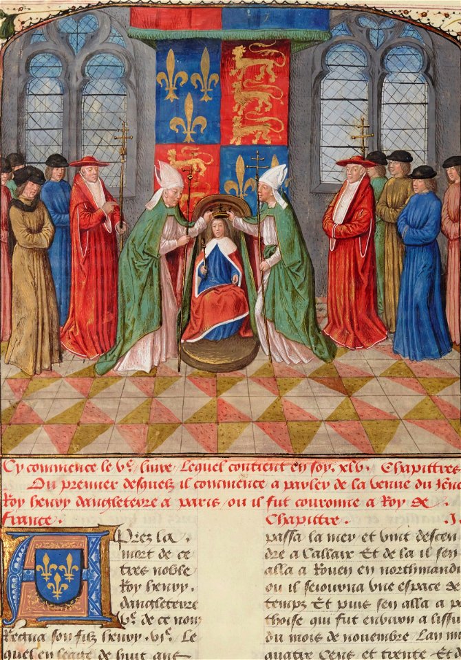 Henry VI est sacré à Paris