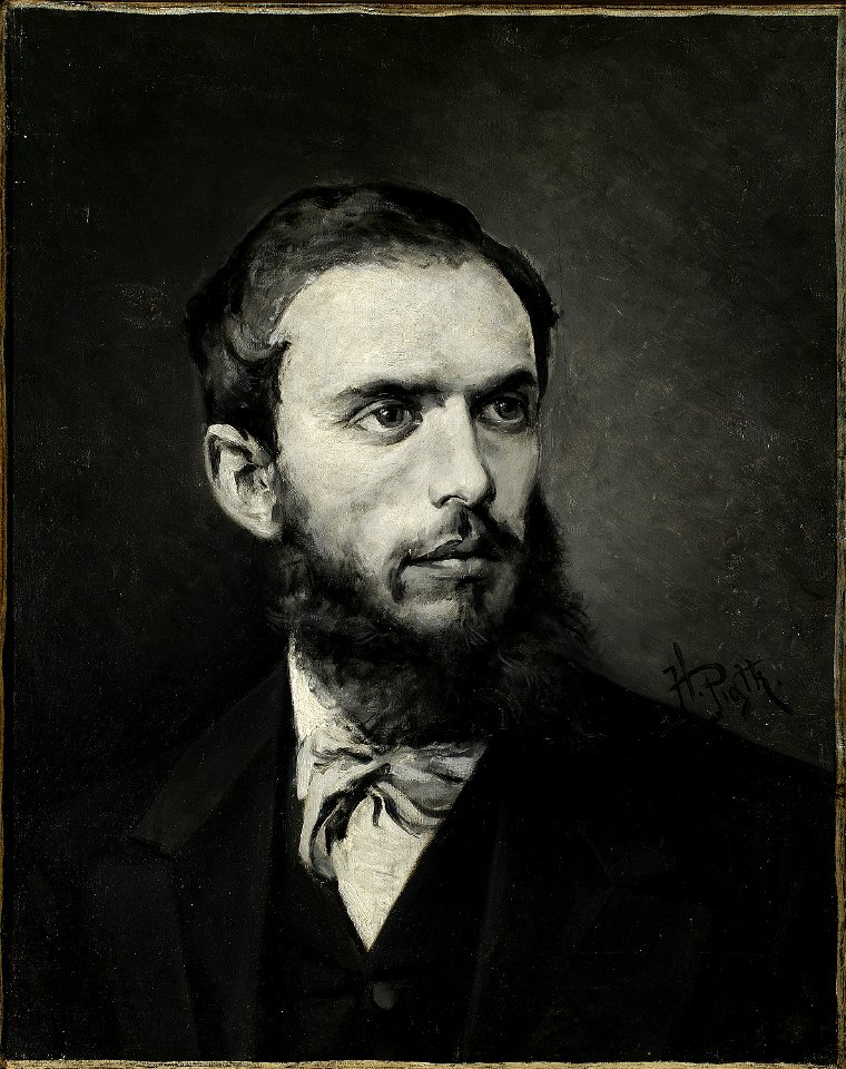 Henryk Piątkowski - Portrait of Maksymilian Gierymski - MP 1375 MNW - National Museum in Warsaw