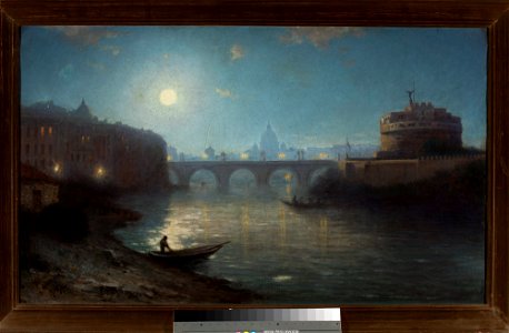 Henryk Cieszkowski - Castel Sant'Angelo in Rome - 182596 MNW - National Museum in Warsaw