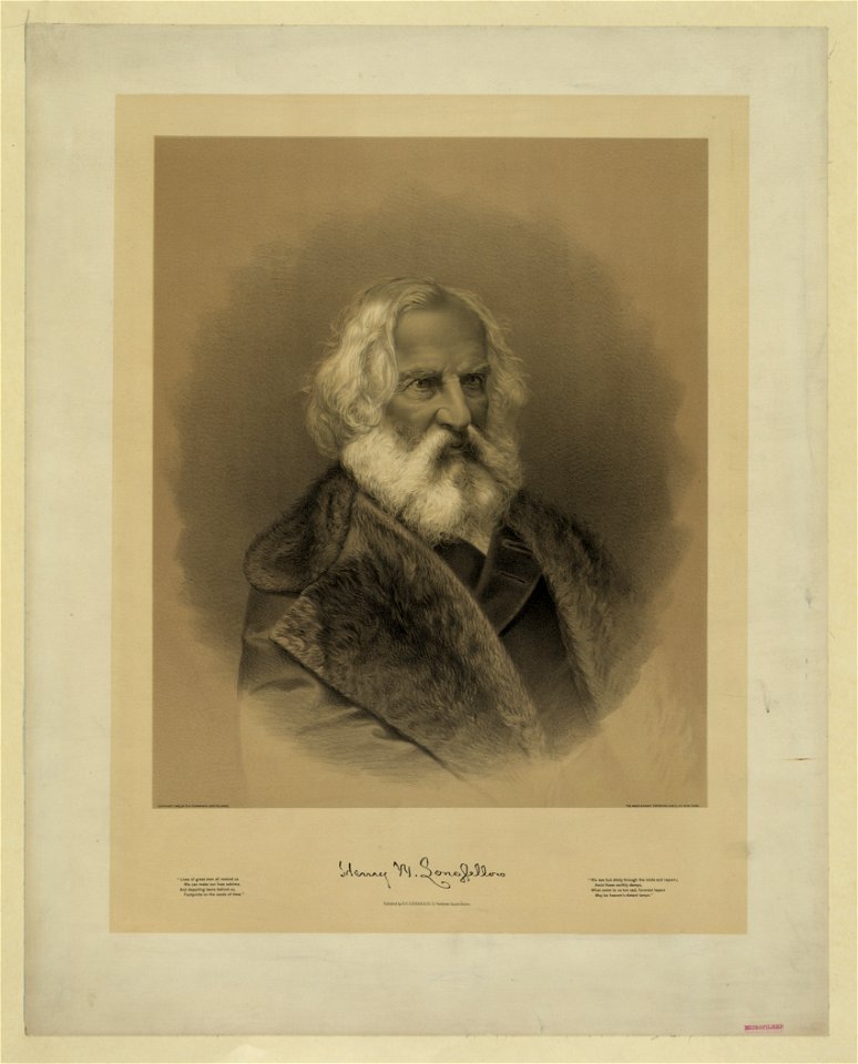 Henry W. Longfellow LCCN2003671628