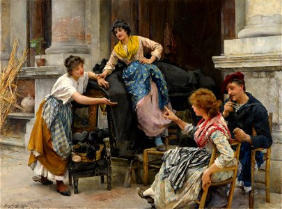 Henry Woods (1846-1921) - Rivals - RCIN 405394 - Royal Collection