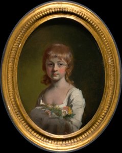 Henry Walton - Girl with a Bouquet of Flowers - Google Art Project