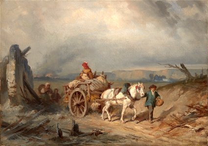 Henryk Pillati - Escape - MNK II-a-1114 - National Museum Kraków