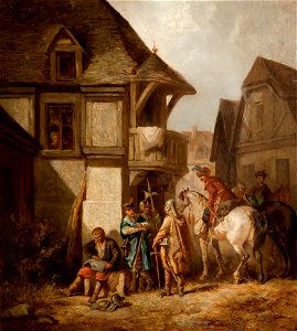 Henryk Pillati - Return of the Lisowczycy - MNK II-a-1129 - National Museum Kraków