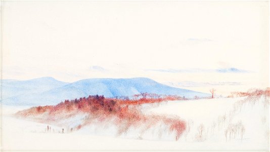 Henry Roderick Newman - Mt. Everett (Massachusetts) in the Snow - 2013.9 - Detroit Institute of Arts