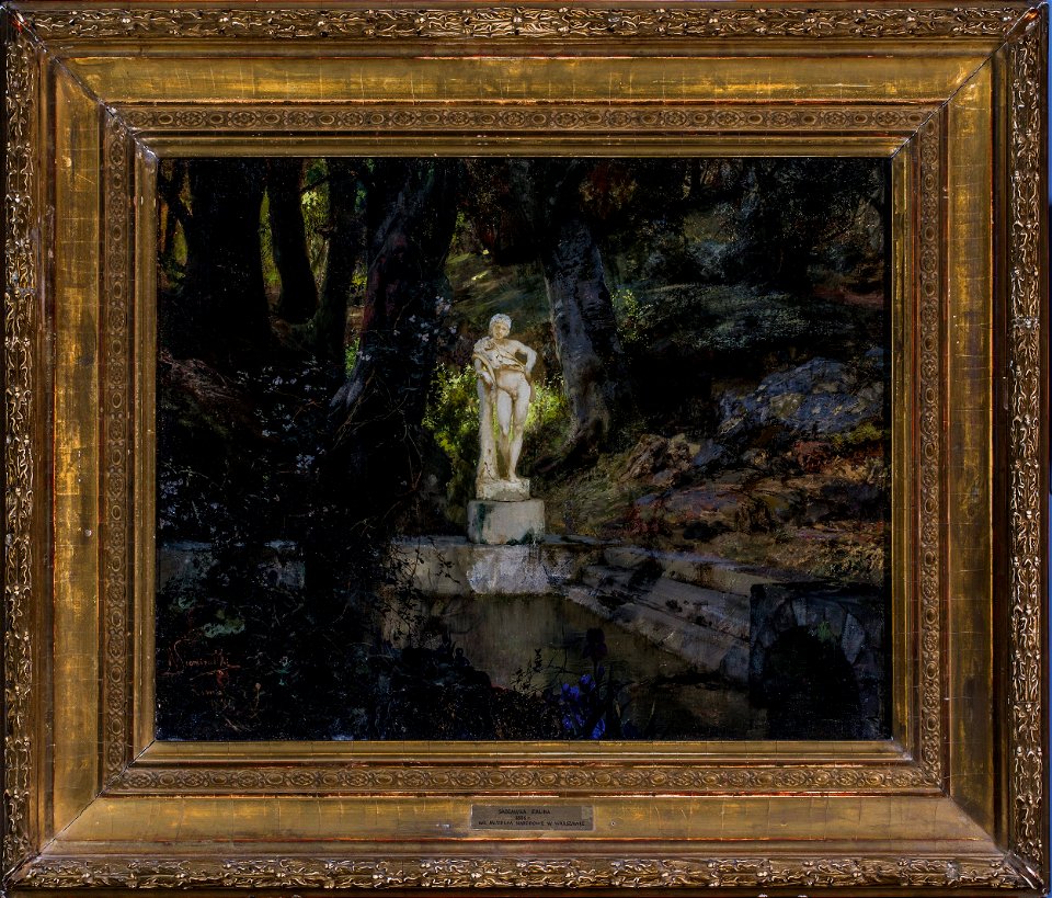 Henryk Siemiradzki - Faun's pond - MP 253 MNW - National Museum in Warsaw