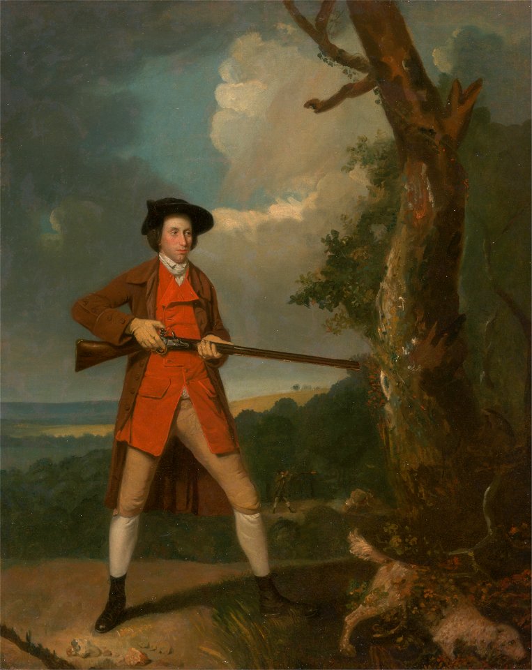 Henry Walton - Portrait of a sportsman, possibly Robert Rayner - Google Art Project
